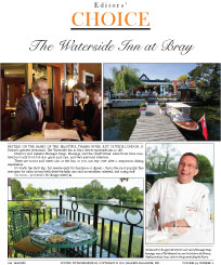 Editors Choice - The Waterside Inn at Bray